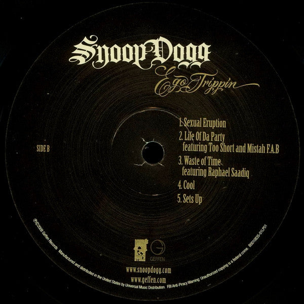 Snoop Dogg : Ego Trippin (2xLP, Album)