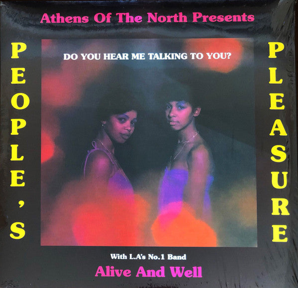 People's Pleasure With Alive And Well (3) : Do You Hear Me Talking To You? (LP, Album, RE)