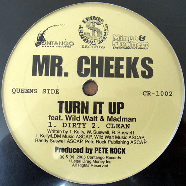 Mr. Cheeks : Turn It Up / All I Know (12")