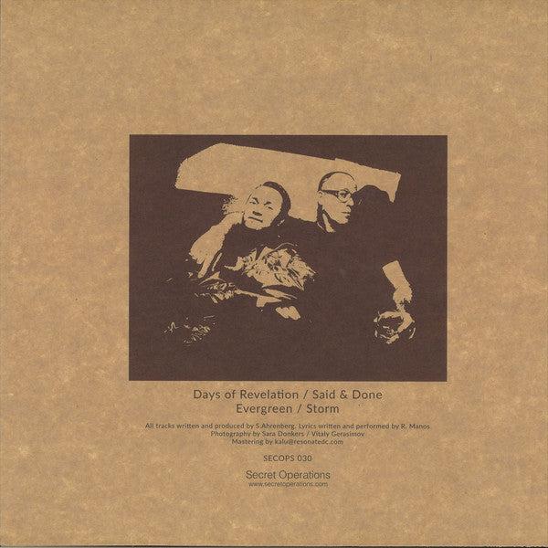 Seba & Robert Manos : Evergreen (2x12", EP)