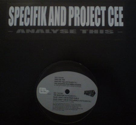 Specifik And Project Cee : Analyse This (12", Single)