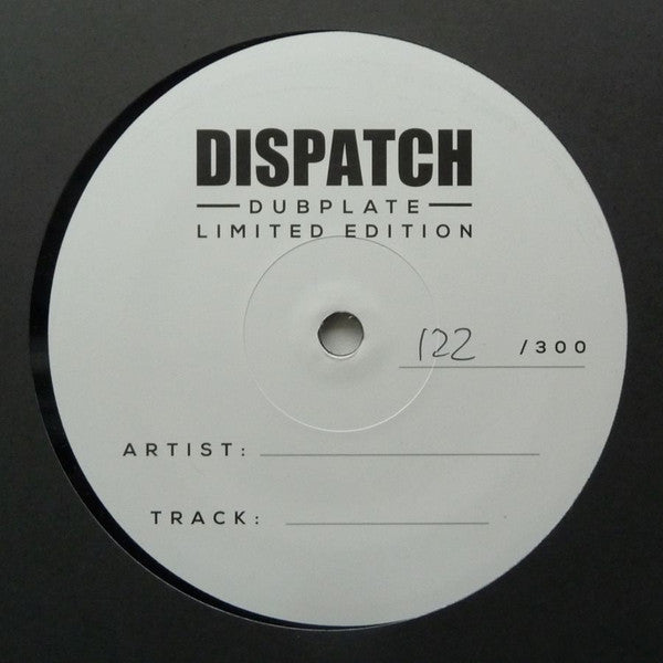 Beta 2  &  Zero Tolerance : Dispatch Dubplate 13 (12", Ltd, Num)