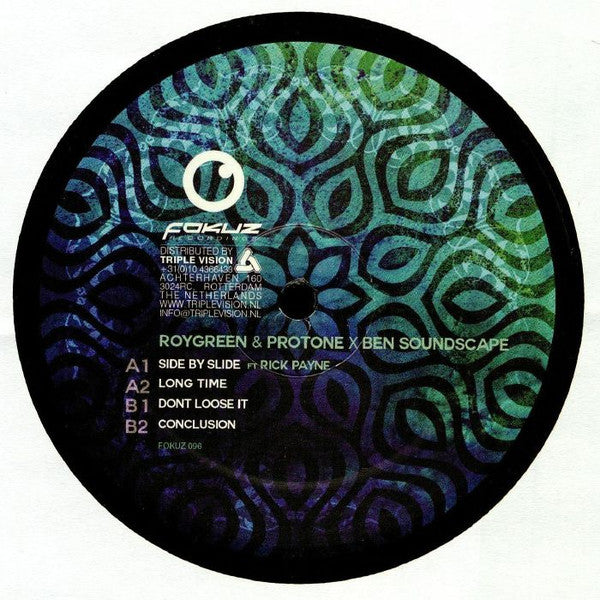 RoyGreen & Protone / Ben Soundscape : Side To Slide EP (12", EP)