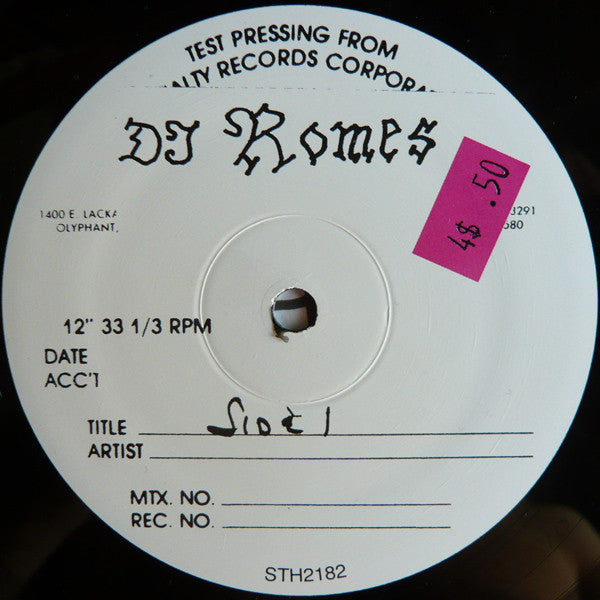 DJ Romes : Rhythm Trax (LP)