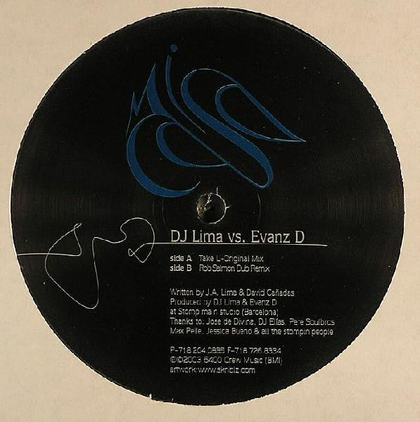 DJ Lima & Evanz D : Take U (12")