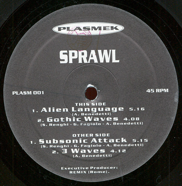 Sprawl : Alien Language (12")