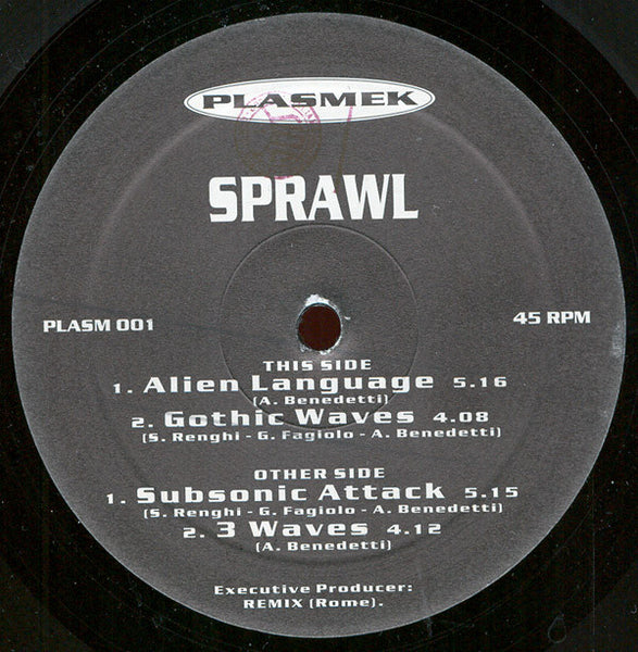 Sprawl : Alien Language (12")