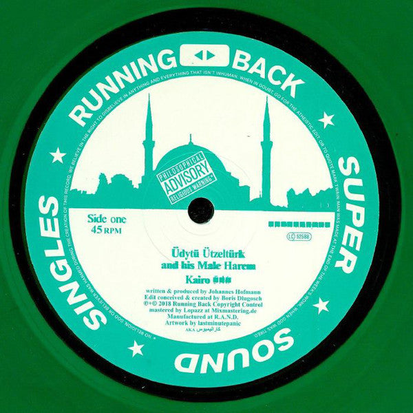 Üdytü Ützeltürk And His Male Harem : Kairo (12", EP, RE, RM, Gre)