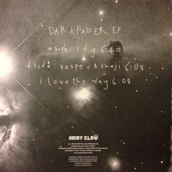 Darkfader : Darkfader EP Vol. 1 (12", EP)