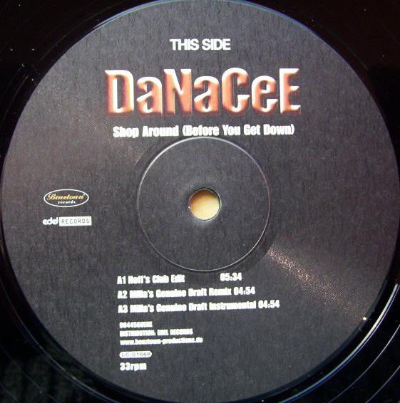 DaNaCeE : Shop Around (Before You Get Down) (12")