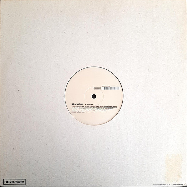 Tim Baker : Addicted / Thief In The Night (12")