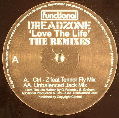 Dreadzone : Love The Life (The Remixes) (12")