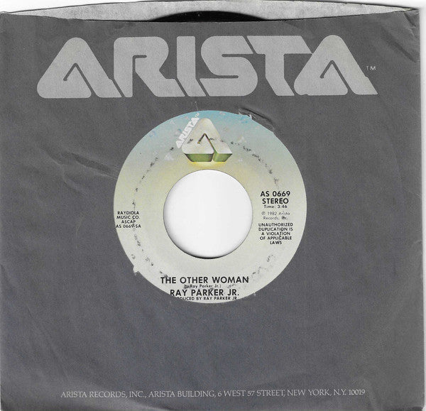 Ray Parker Jr. : The Other Woman (7", Single, Styrene, All)