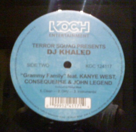 Terror Squad Presents DJ Khaled : Born And Raised / Grammy Family (12")