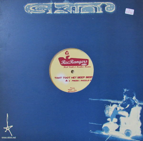 Rec Rangers : Toot Toot Hey Beep Beep (12", Promo)
