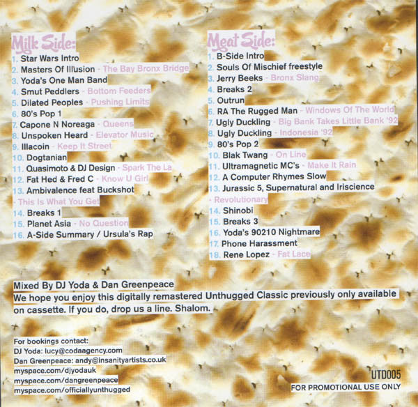 DJ Yoda & Dan Greenpeace : Jews Paid Too (2xCD, Ltd, Mixed, Promo, RM, RP)