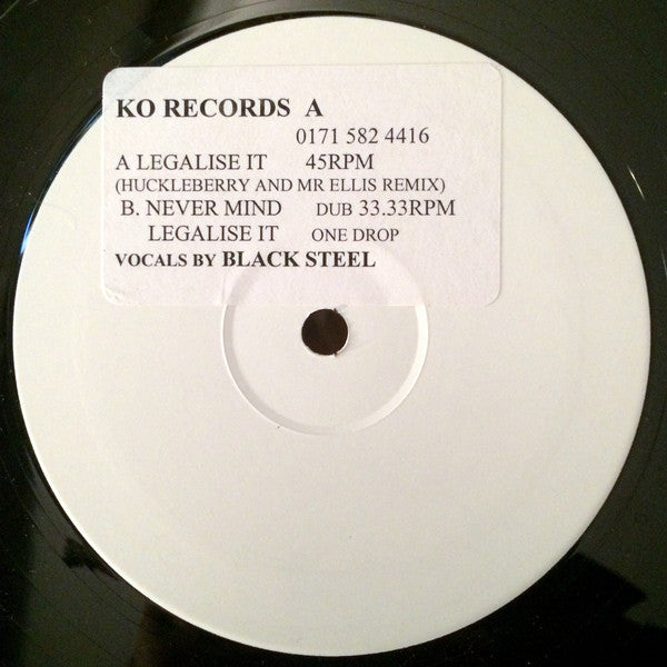 Electric Medicine : Legalise It (12", W/Lbl, Sti)