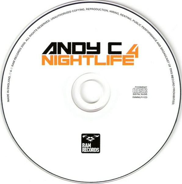 Andy C : Nightlife 4 (CD, Mixed)