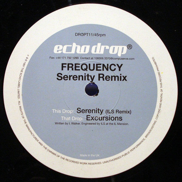 Frequency (14) : Serenity Remix (12")