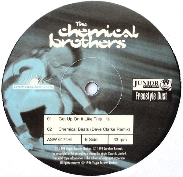 The Chemical Brothers : Loops Of Fury (12", EP)