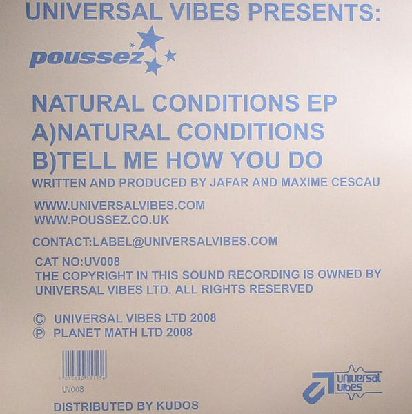 Poussez : Natural Conditions (12", EP)