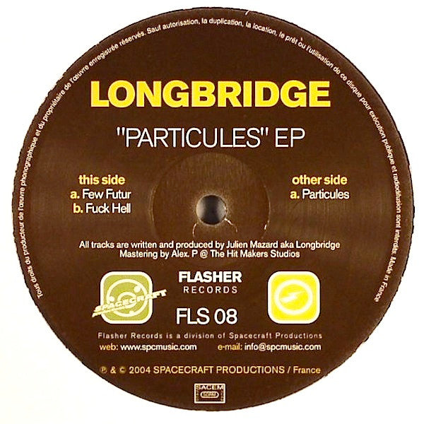 Longbridge : Particules EP (12", EP)