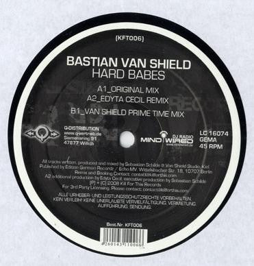 Bastian Van Shield : Hard Babes (12")