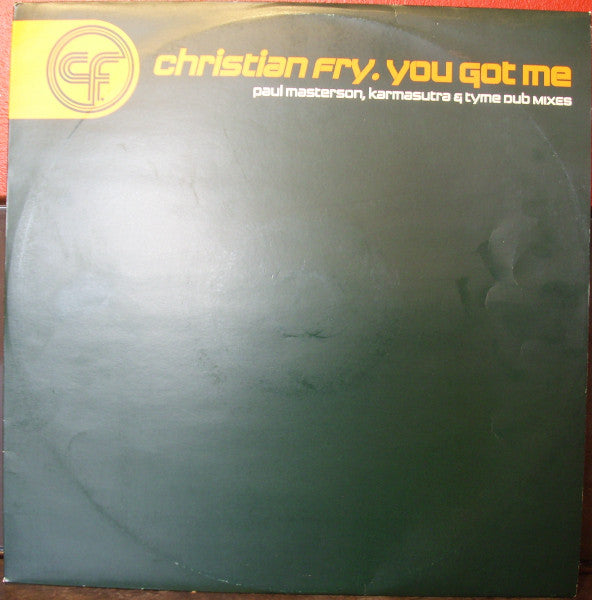 Christian Fry : You Got Me (12", Promo)