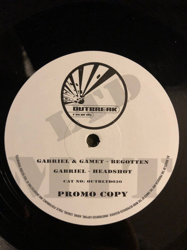 Gabriel (2) & Gamet : Begotten / Headshot (12", Ltd, Promo)