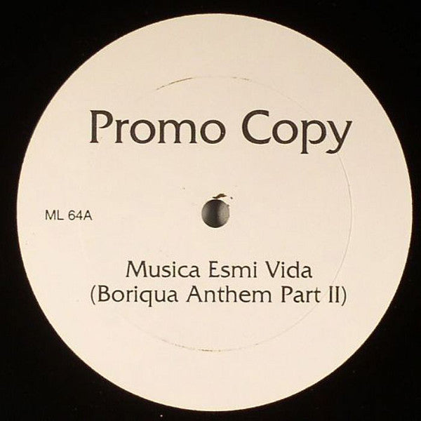 Musica Esmi Vida : Boriqua Anthem (Part 2) (12", Promo)