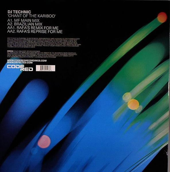 DJ Technic : Chant Of The Kariboo (12")