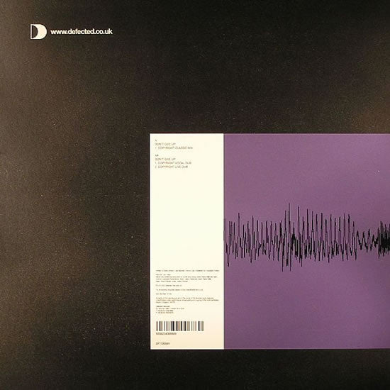 Kathy Brown : Don't Give Up (Copyright Mixes) (12")