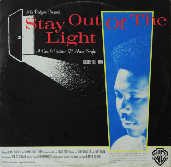 Nile Rodgers : State Your Mind / Stay Out Of The Light (12", Maxi)