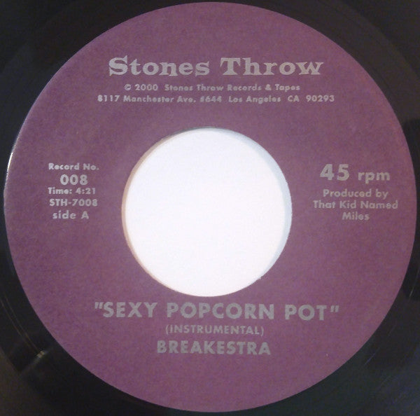 Breakestra : Sexy Popcorn Pot (7", Single)