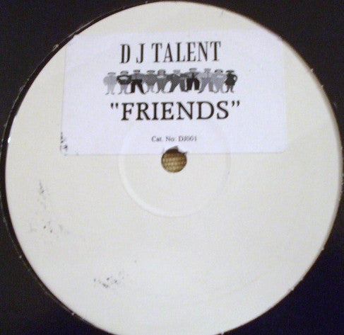 DJ Talent : Friends (12", Promo, W/Lbl)