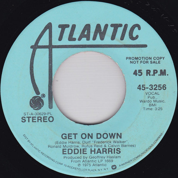Eddie Harris : Get On Down  (7", Single, Mono, Promo, PL )