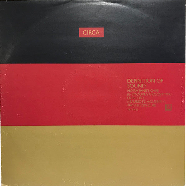 Definition Of Sound : Moira Jane's Cafe (12", Promo)