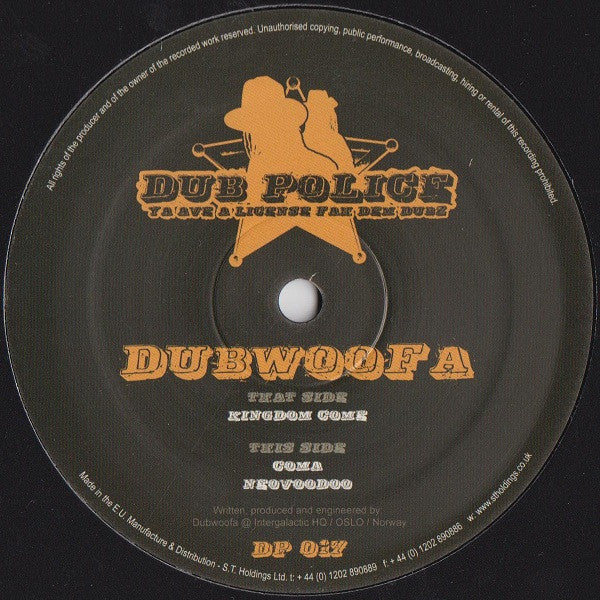 Dubwoofa : Kingdom Come (12")
