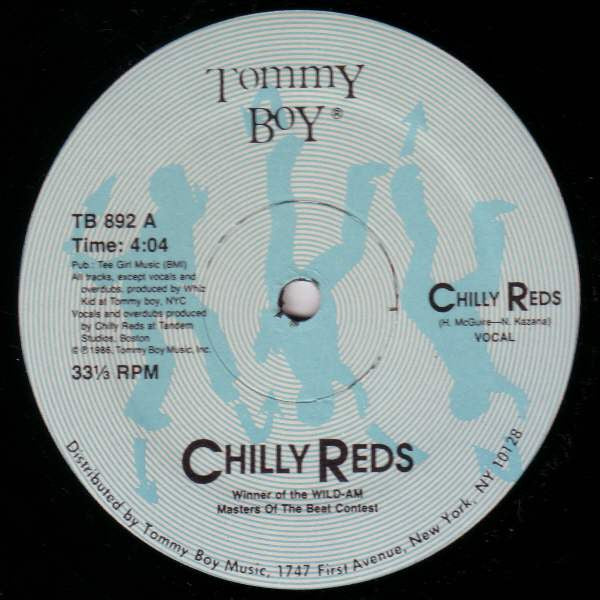 Chilly Reds / Whiz Kid : Chilly Reds / Sweet Beat (12")