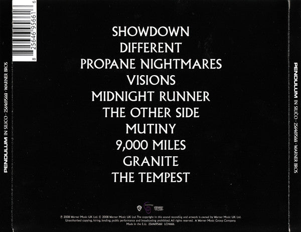 Pendulum (3) : In Silico (CD, Album)