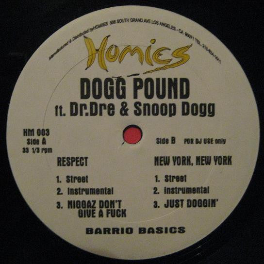 Tha Dogg Pound : Respect / New York, New York (12")