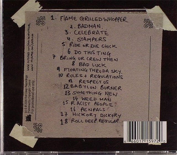 Roll Deep : Rules & Regulations (CD, Album, Promo)