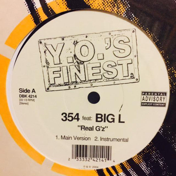 354 : Real G'z / Think Big (12")