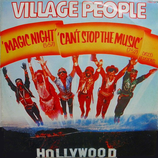 Village People : Magic Night / Can't Stop The Music (Disco Versions) (12")