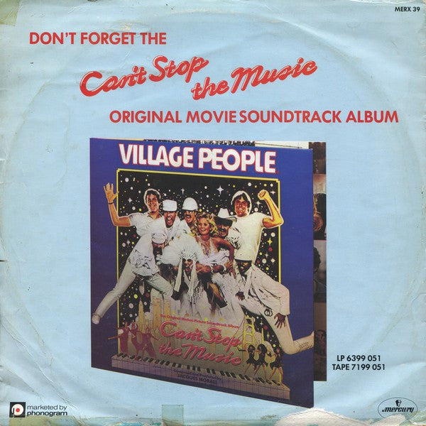 Village People : Magic Night / Can't Stop The Music (Disco Versions) (12")