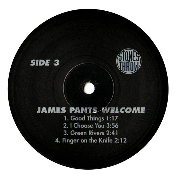 James Pants : Welcome (2xLP, Album)