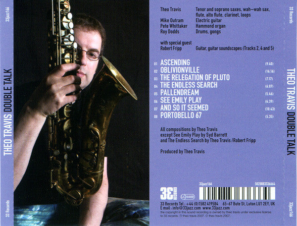 Theo Travis : Double Talk (CD, Album)