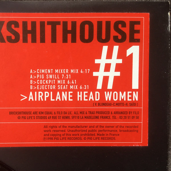 Brickshithouse : Airplane Head Women (12")