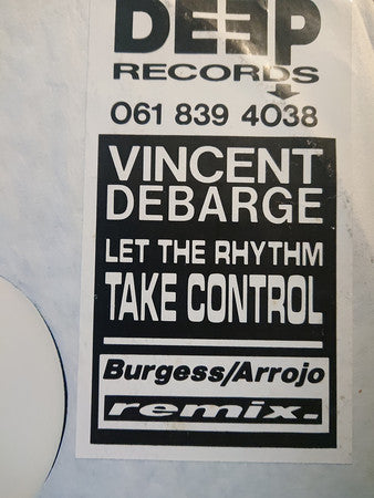 Vincent Debarge : Let The Rhythm Take Control (12", W/Lbl, Sta)