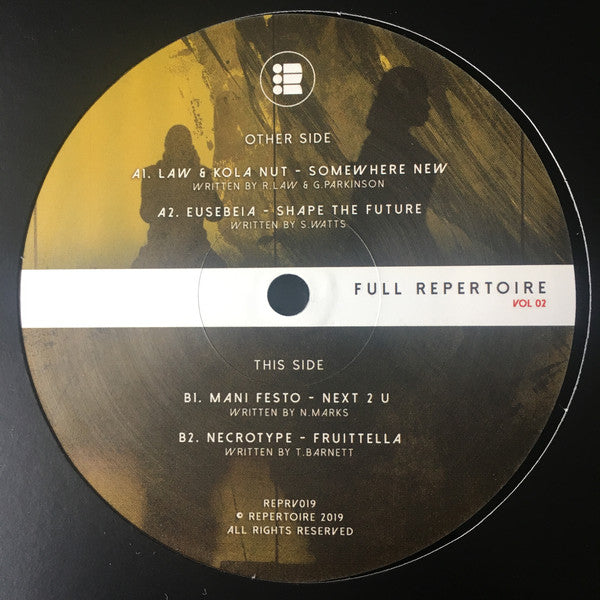 Various : Full Repertoire Volume 2  (12", EP)